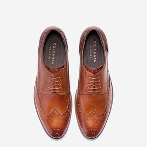 Cole Haan Harrison Grand Short Wingtip Oxford